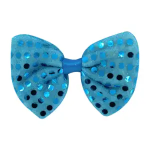 Moño con luz led para fiesta, variedad de colores zj-0840