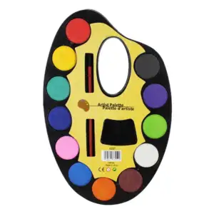 Paleta de acuarelas artist palette con 12 colores y pincel / st37140 …