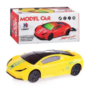 Carro de juguete con diseño deportivo + luces y sonido, variedad de c…