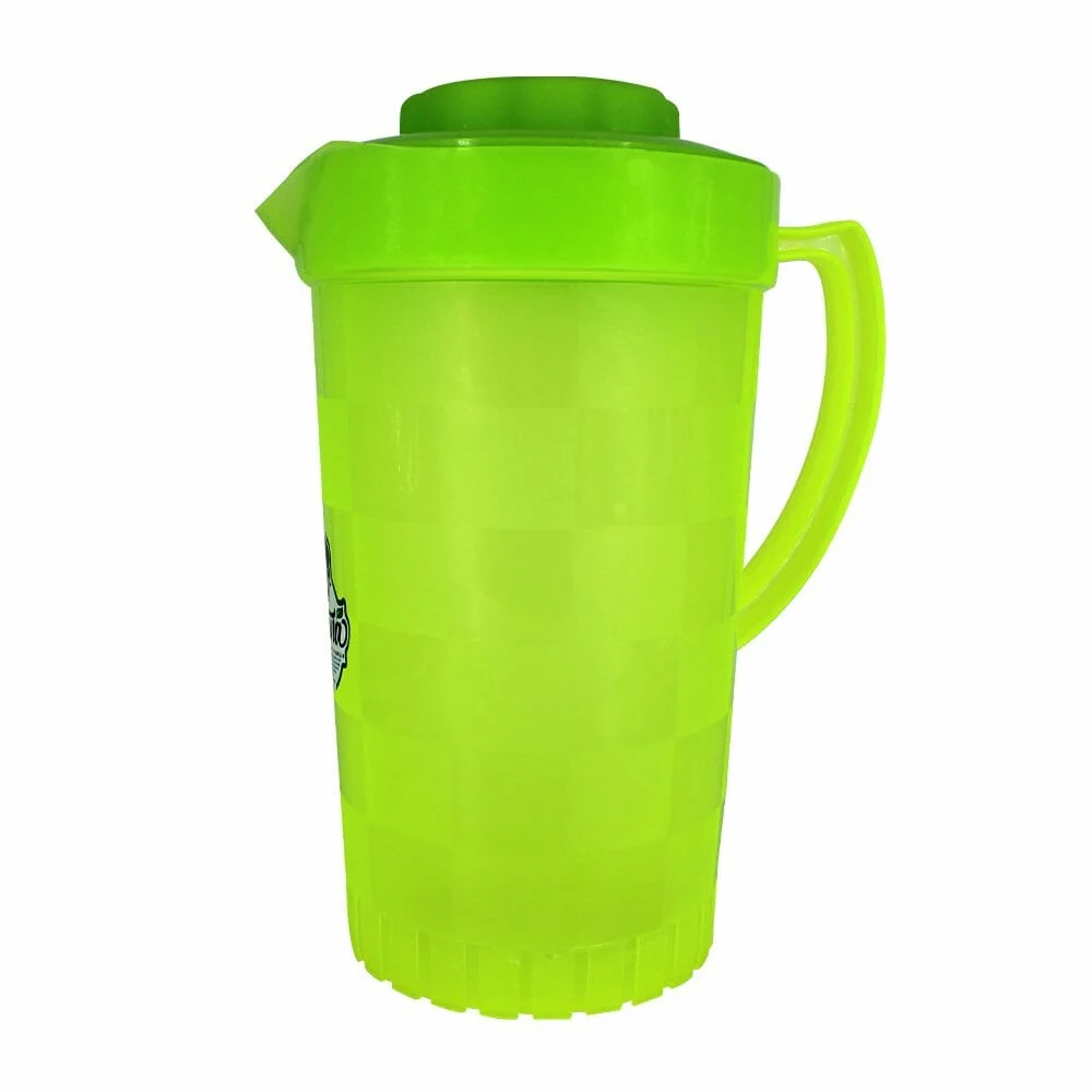 Jarra de plástico con tapadera y capacidad de 2 litros, variedad de c…