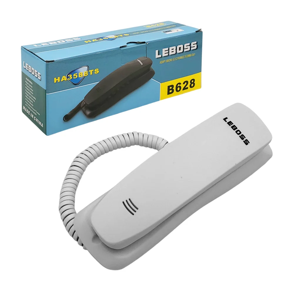 1pza Teléfono fijo casero con base, cable ondulado y 12 dígitos, vari…
