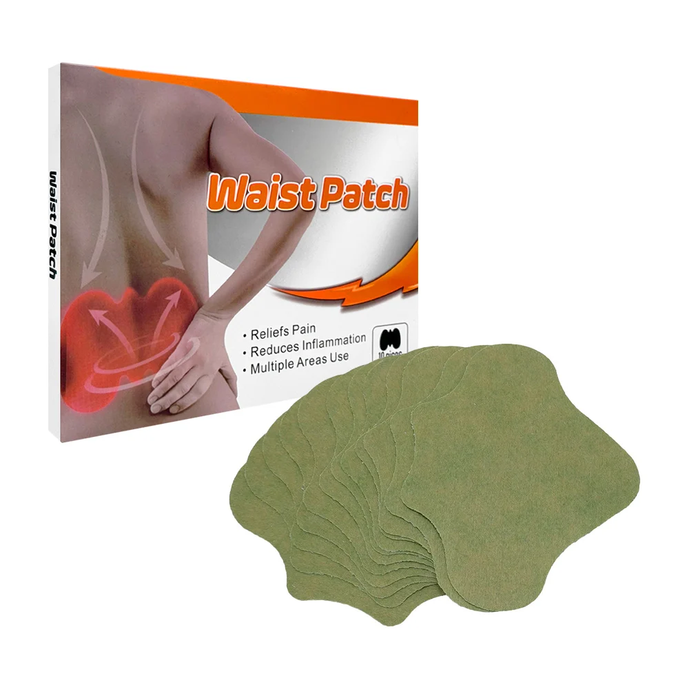 Paquete de 10 parches para espalda, dolor o inflamación