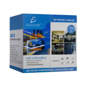 Bobina Cable Red Utp Rj45 Cat6 305 Mts