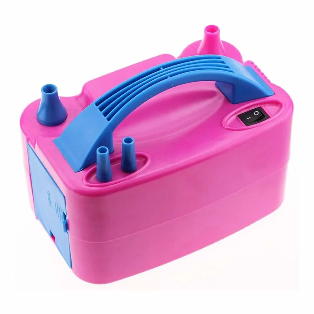 Bomba eléctrica para inflar globos, variedad de colores / electric ba…