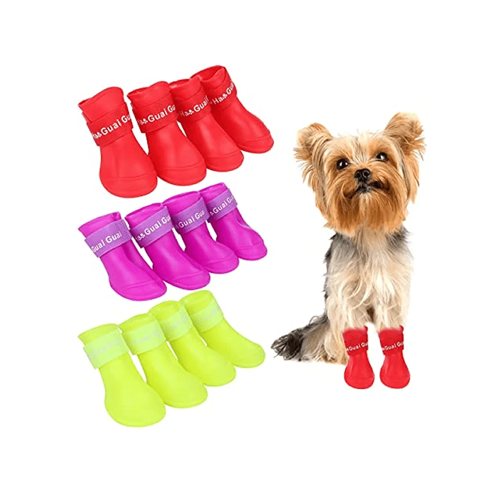 Botas de silicona para perro, variedad de tallas y colores / jr1113