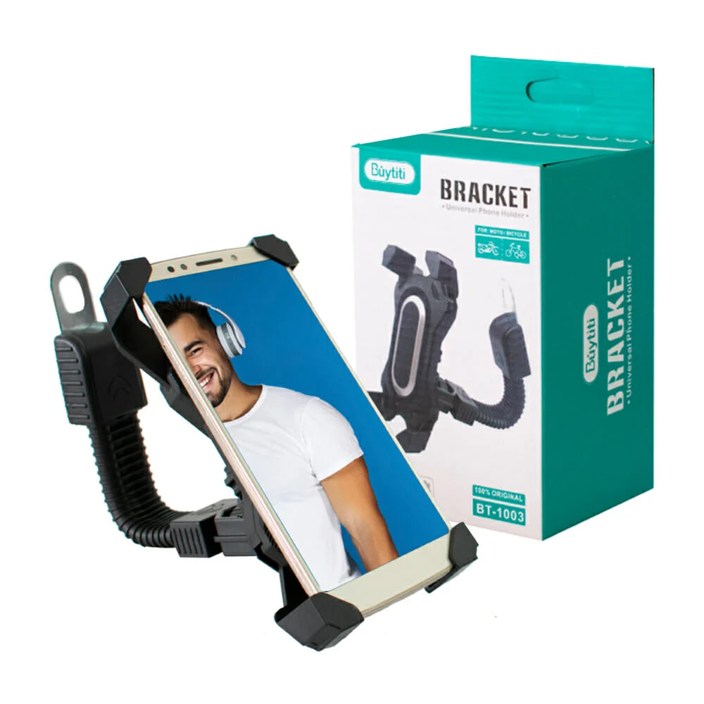 Soporte buytiti para teléfono celular ajustable a motocicleta bicicle…