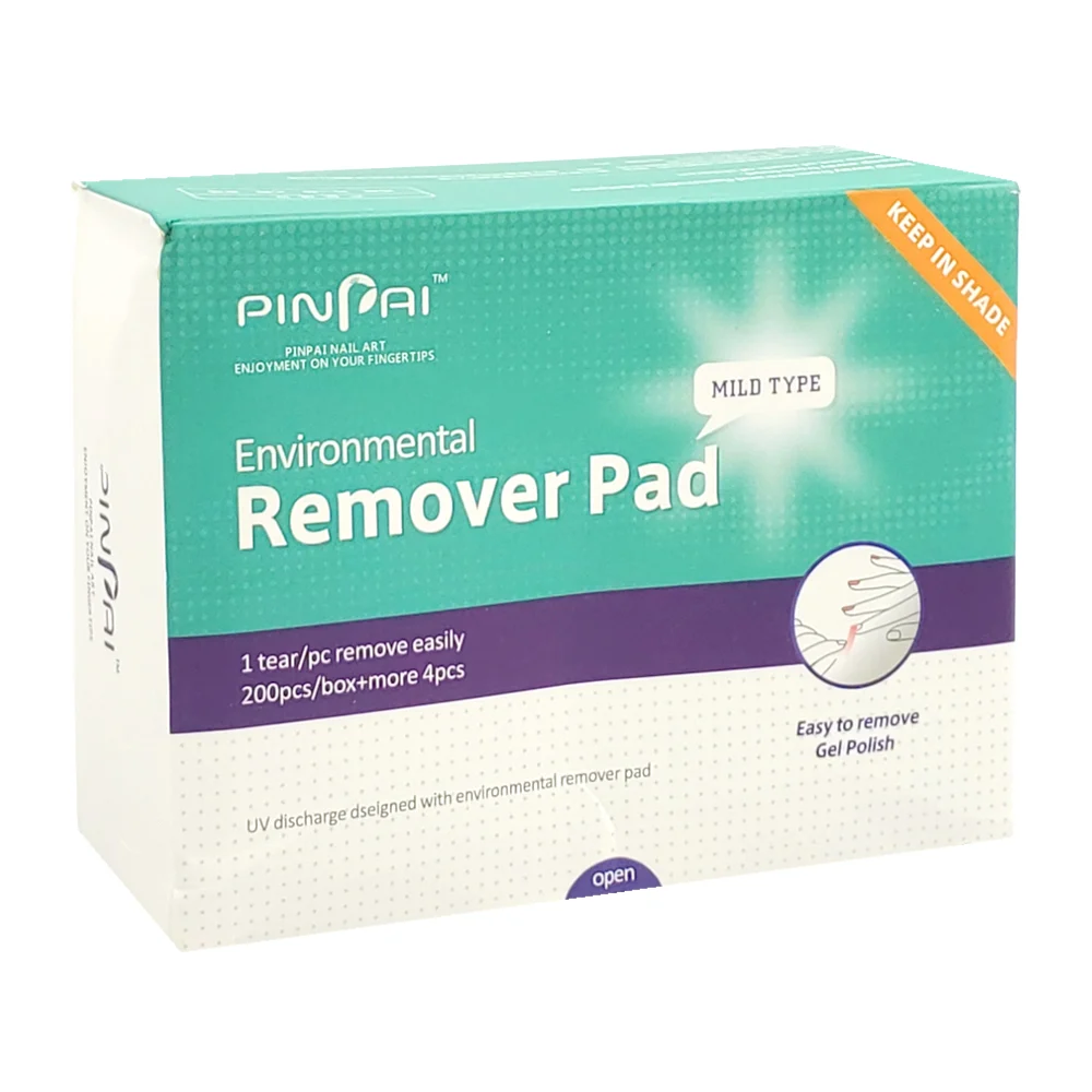 Caja con paquetes de 2 parches removedores de esmalte, usos varios / …