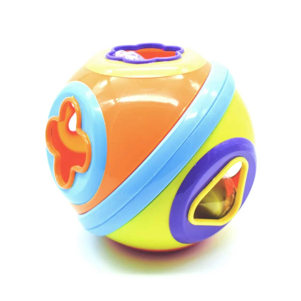 Juguete, esfera didáctica con bloques de figuras para bebés / babys p…