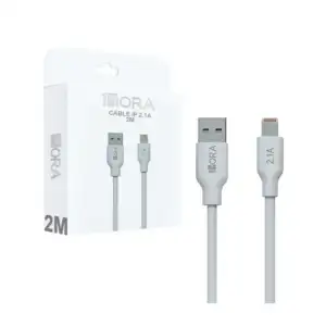 Cable usb 1hora de 2 metros con entrada lightning iphone para carga 2…