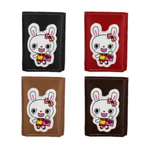 Cartera con diseño de conejo para dama o niña / variedad de colores