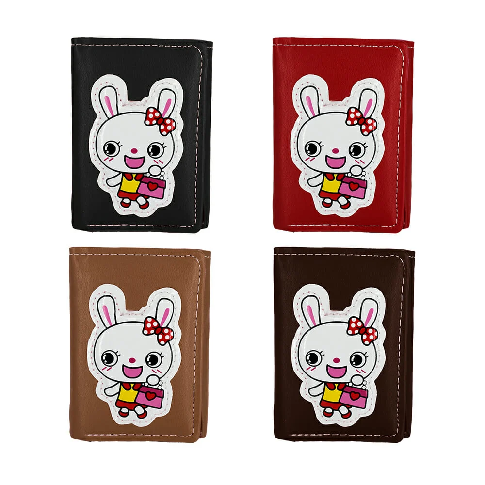 Cartera con diseño de conejo para dama o niña / variedad de colores