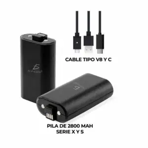 Batería compatible con control xbox one s y x recargable ch.gm.06.s