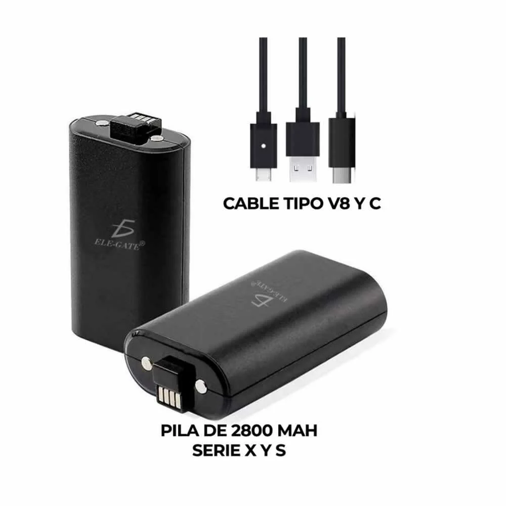 Batería compatible con control xbox one s y x recargable ch.gm.06.s