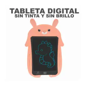 Tableta digital / pizarrón mágico con diseño de conejo 8.5 pulgadas /…