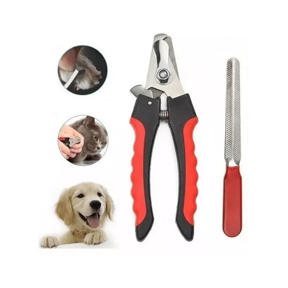 Kit de cortaúñas con lima para mascota jr1129