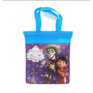Bolsa con agarradera 22x25.8cm, variedad de diseños / a-wt12 / R923