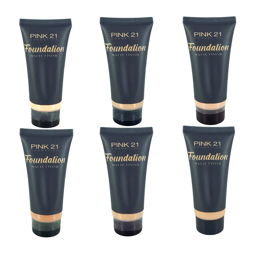 1pza base de maquillaje líquida con acabado mate, 39ml, variedad de t…