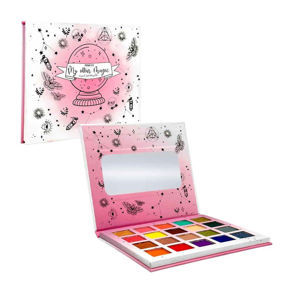 Paleta de sombras para ojos, compacto, con 20 tonos diferentes en mat…