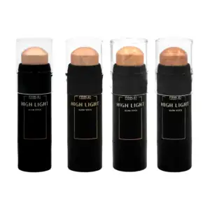 1pza Iluminador en barra cosmético para el rostro, con efecto satinad…