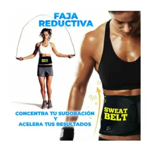 Faja moldeadora ajustable para hacer ejercico / sweat belt