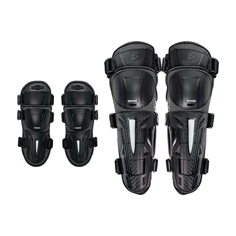 Par de rodilleras y coderas para protección con straps ajustables / d…