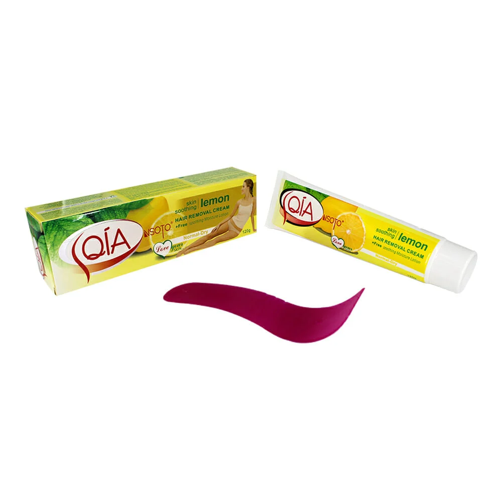 Crema depiladora de limón con loción dfs9195