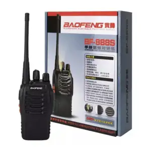 Kit 2 radios walkie talkie recargables + audífono + base de carga / d…