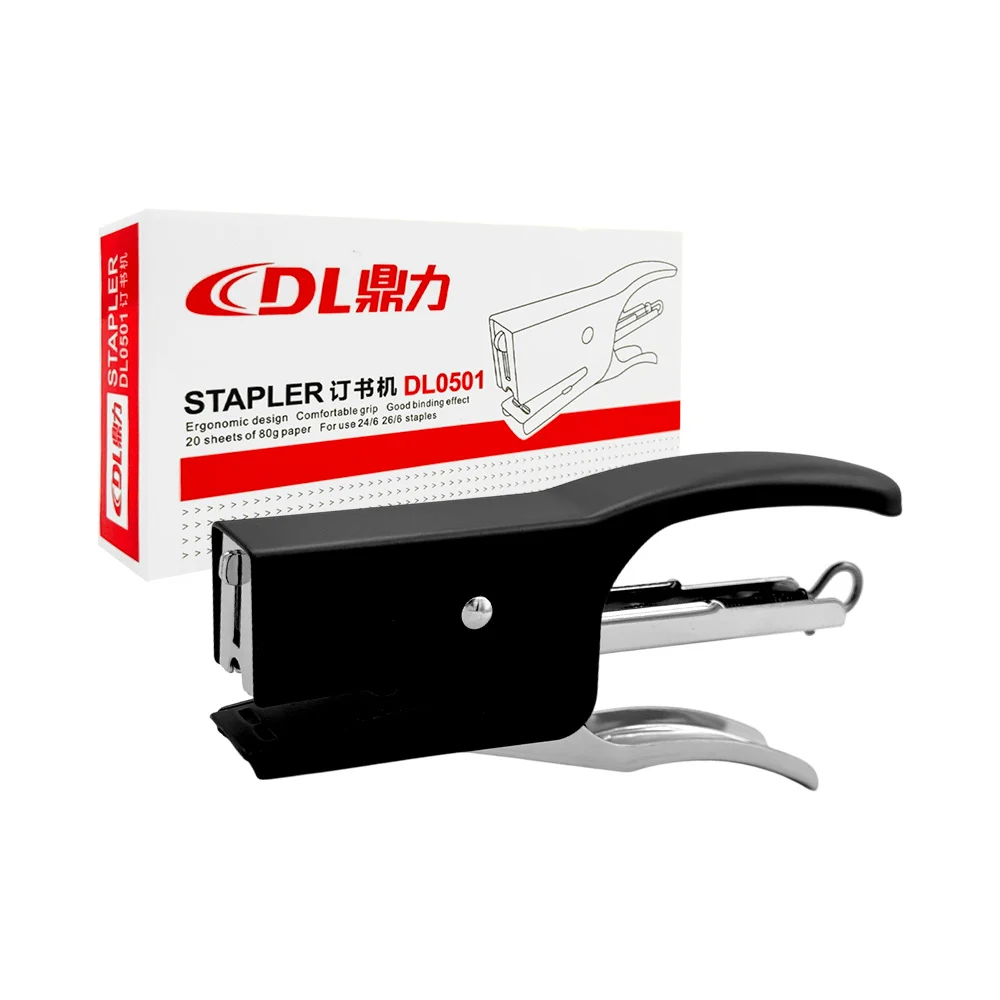 Engrapadora de pinza para grapas de 24/6 a 26/6, mango ergonómico / d…