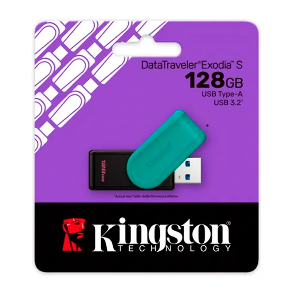 Memoria usb 3.2 datatraveler exodia S 128gb / dtxs/128gb