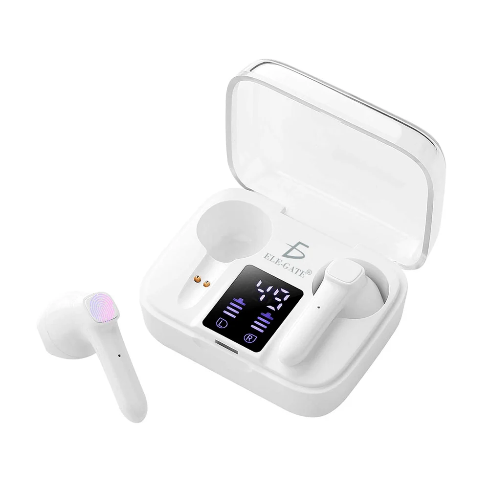 Audífonos inalámbricos bluetooth ele-gate con sensor touch y estuche …