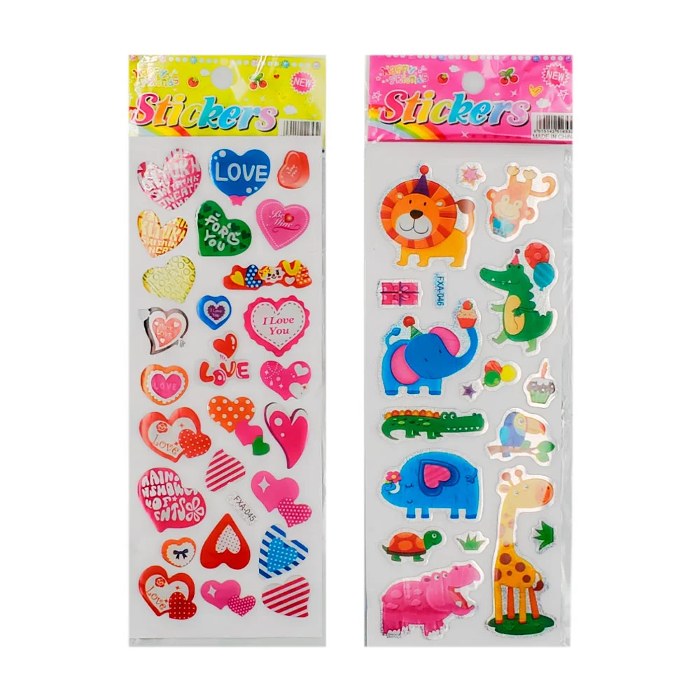 1pza Blíster de stickers, variedad de diseños / stickers new / fx-216…