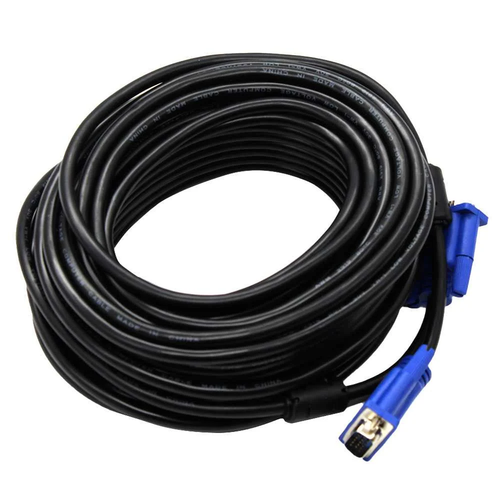 Cable VGA macho de 13 metros para laptop, pc, proyector / wi.22.15