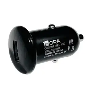 Plug cargador para coche 1hora con entrada usb, cargador de celular/ …