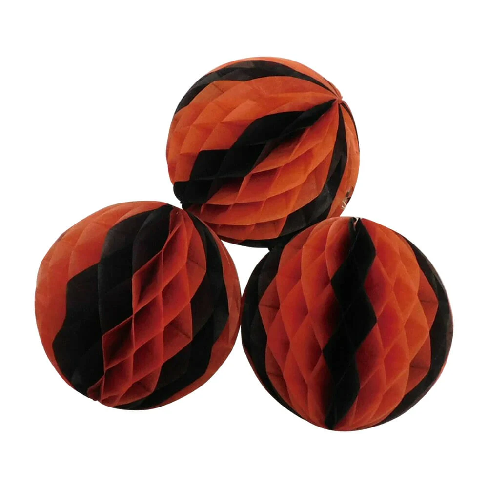 1pza Bola de papel de china decorativa con colores para halloween / g…