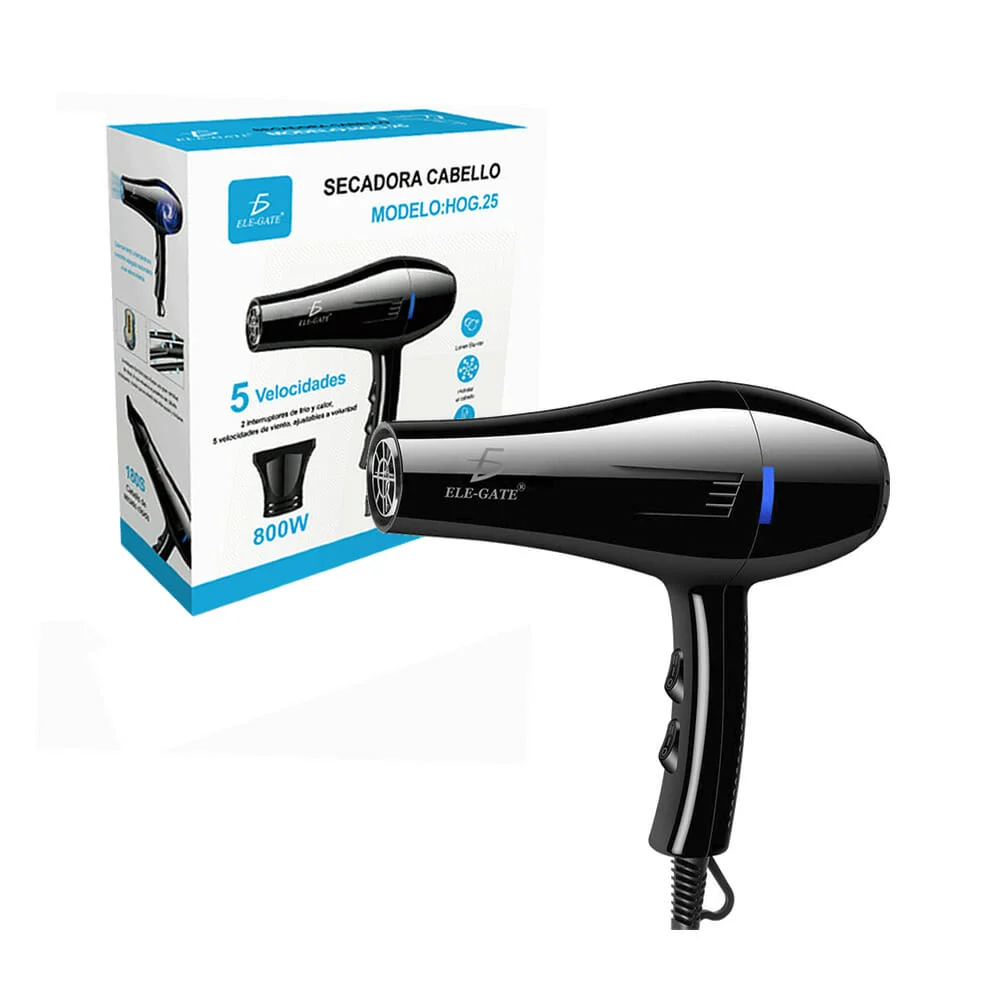 Secadora de cabello portátil 80w Protection / hair dryer