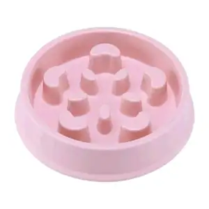 1pza Plato entrenador redondo para mascota, variedad de colores / 009