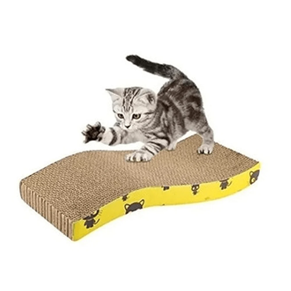 Rascador de uñas ondulado para gato jr1068