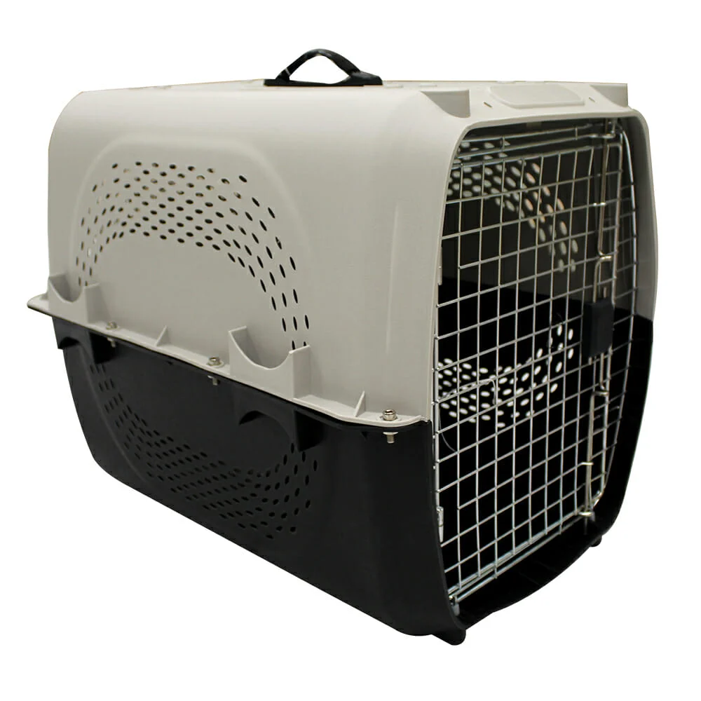 Caja grande 62x50x40 cm transportadora con pala para perros / jr1085