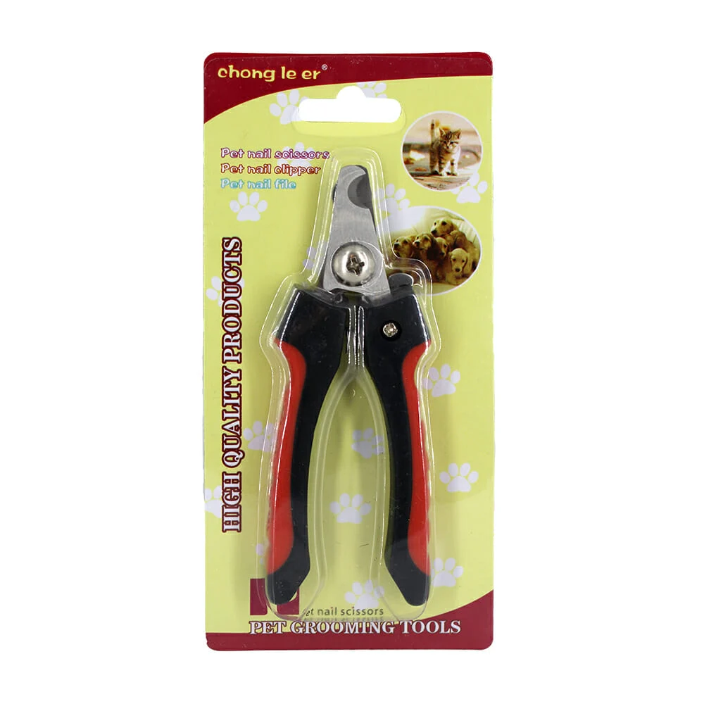 Cortauñas chico chong le er para mascota 13cm, variedad de colores / …