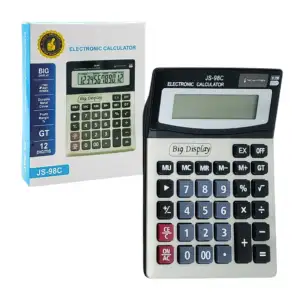 Calculadora electrónica grande 12 dígitos con funciones básicas / js-…