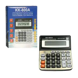 Calculadora electrónica con pantalla digital de 8 dígitos / kk-800a /…