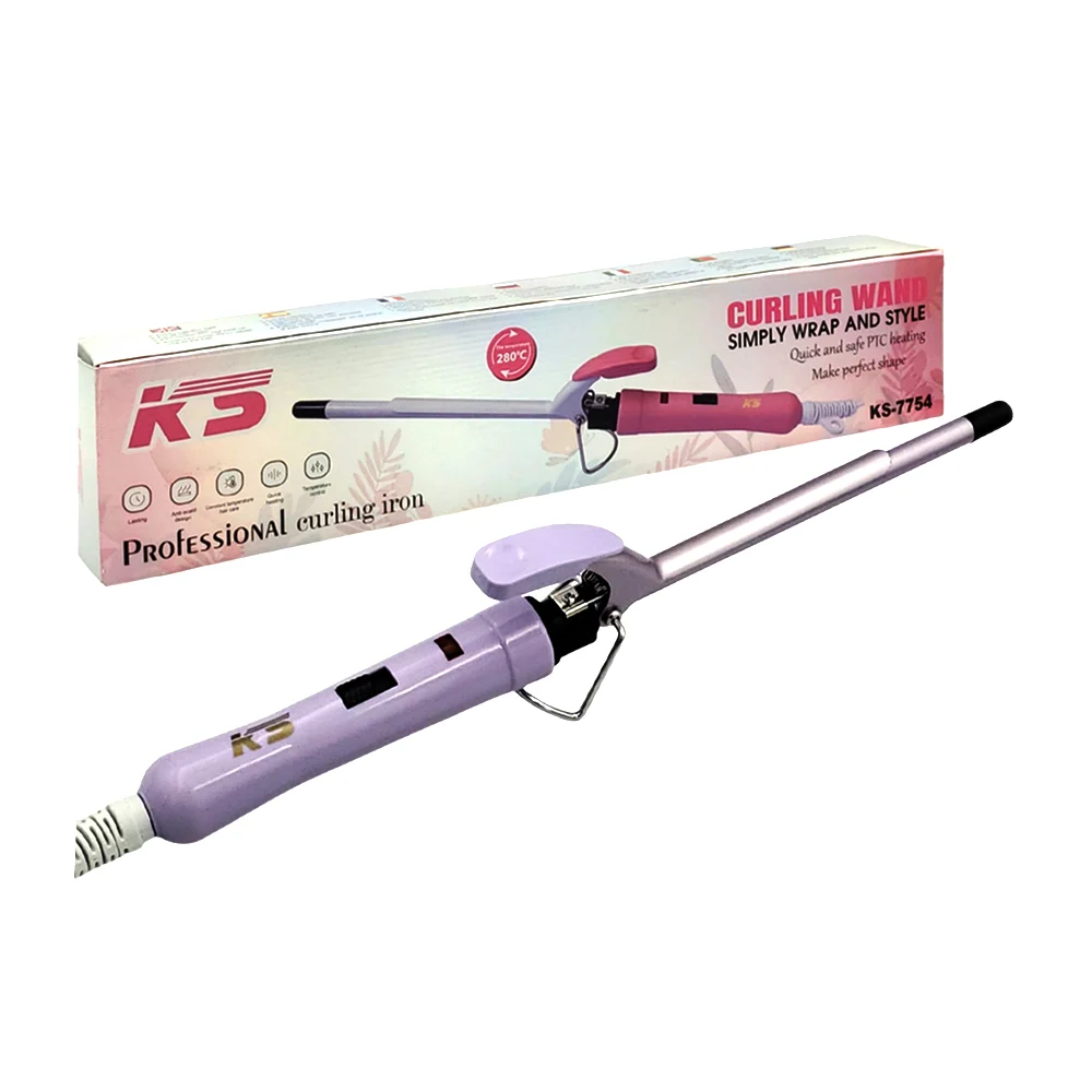 Pinza rizadora delgada, acero inoxidable, temperatura 280°, variedad …