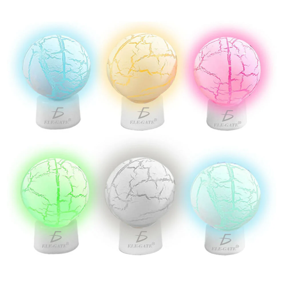 Paquete 6pzas esferas navideñas luminosas 7.5cm, variedad de colores …