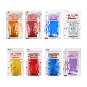 Cortina decorativa para fiesta con efectos, variedad de colores y efe…