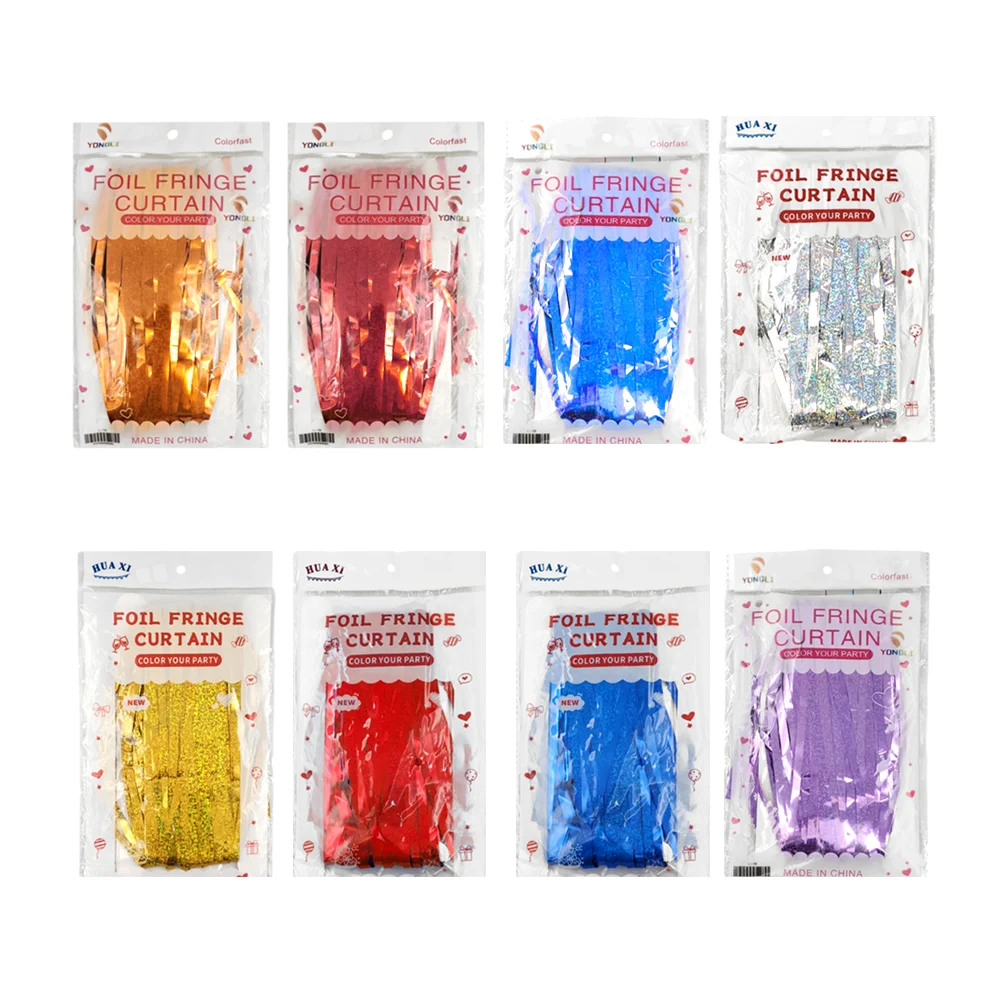 Cortina decorativa para fiesta con efectos, variedad de colores y efe…
