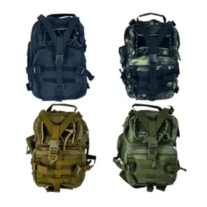 Mochila pechera táctica de 5 compartimentos con velcros, variedad de …