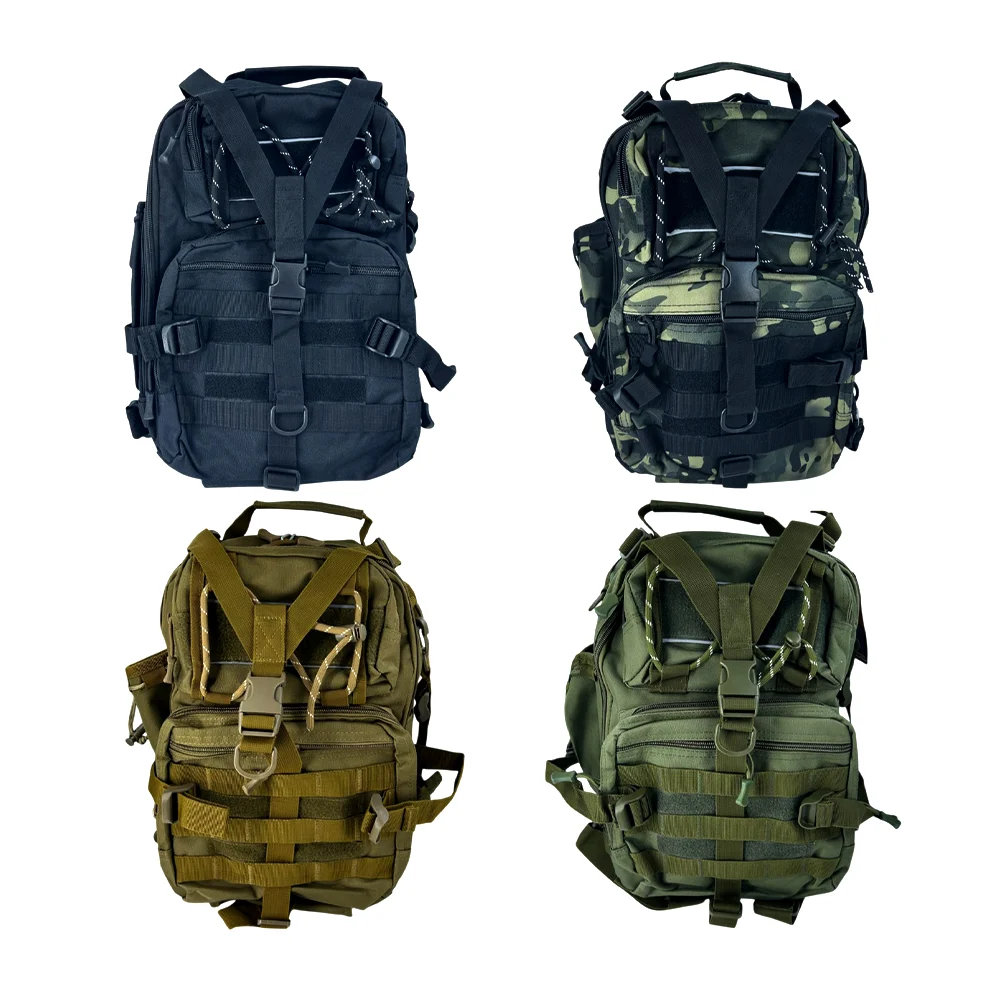 Mochila pechera táctica de 5 compartimentos con velcros, variedad de …