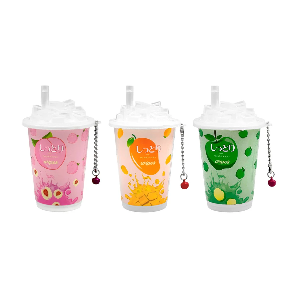 Mini vaso de soda con 30 toallitas húmedas multifuncionales, variedad…