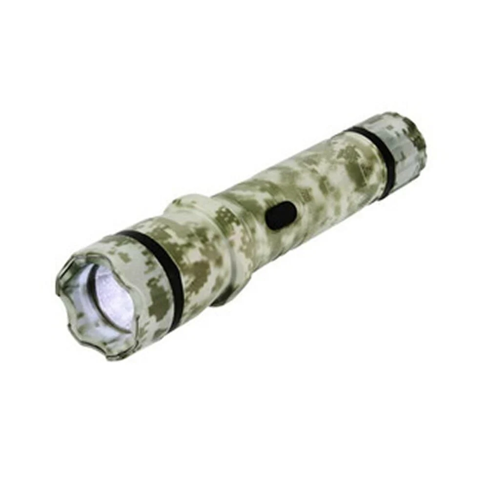 Lámpara con teaser + funda y cargador, diseño militar / m1101 / 1101b