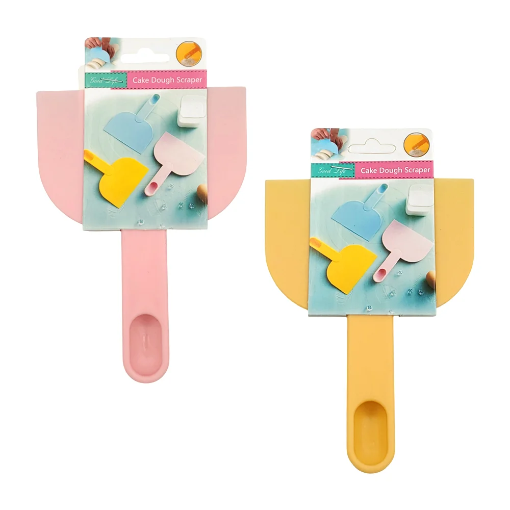 Espátula de plástico con cuchara medidora para repostería, variedad d…